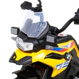 JOKO Elektrická Motorka BMW F850 GS, penové kolesá, žltá