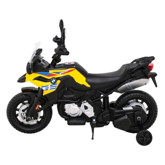 JOKO Elektrická Motorka BMW F850 GS, penové kolesá, žltá