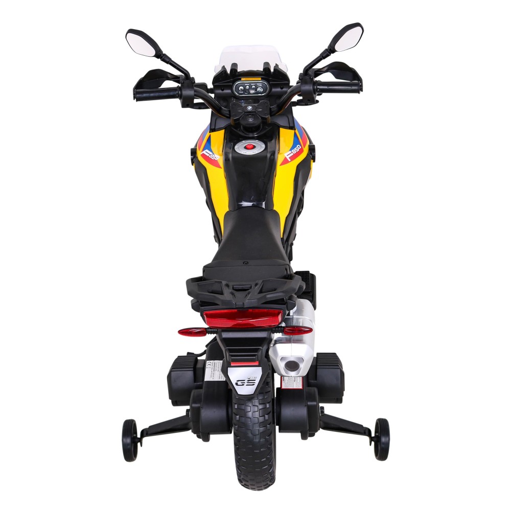 JOKO Elektrická Motorka BMW F850 GS, penové kolesá, žltá