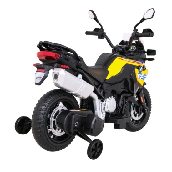 JOKO Elektrická Motorka BMW F850 GS, penové kolesá, žltá