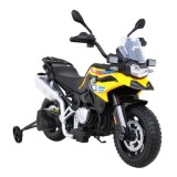 JOKO Elektrická Motorka BMW F850 GS, penové kolesá, žltá