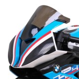 JOKO Elektrická motorka BMW HP4 121cm, penové kolesá, kožené sedadlo, modrá