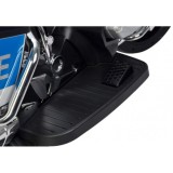 JOKO Elektrická Motorka BMW Polícia, penové kolesá. Led Svetlá + Majáky, strieborná