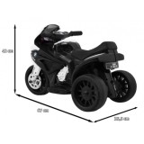 JOKO Elektrická motorka BMW pre deti, čierna