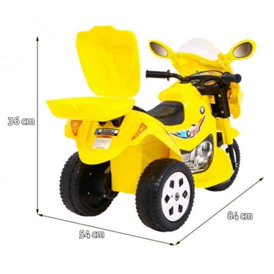 JOKO Elektrická motorka BJX-088, žltá