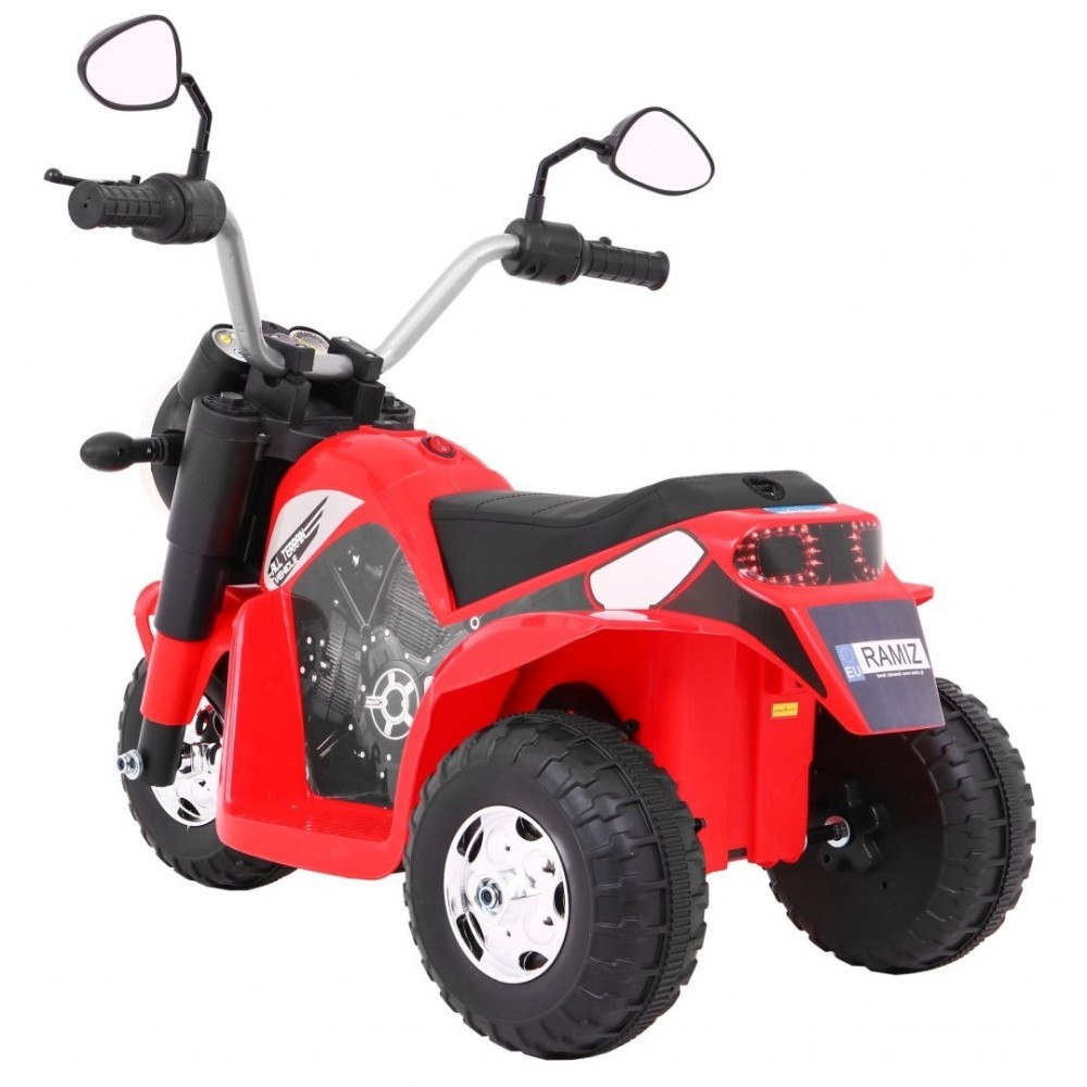 JOKO Elektrická motorka Harley, červená
