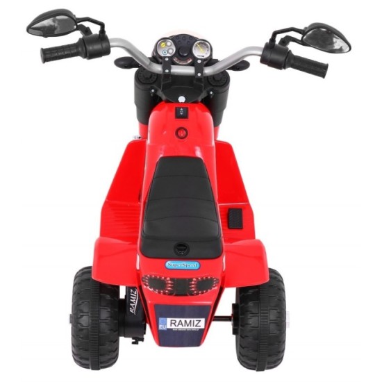 JOKO Elektrická motorka Harley, červená