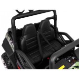 JOKO Elektrická štvorkolka 4x4 ATV Desert, penové kolesá, kožené sedadlo, maskáčová