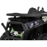 JOKO Elektrická štvorkolka 4x4 ATV Desert, penové kolesá, kožené sedadlo, maskáčová