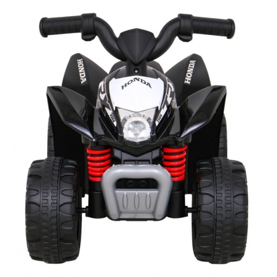 JOKO Elektrická Štvorkolka Honda 250X TRX, kožené sedadlo, odpružené kolesá, čierna