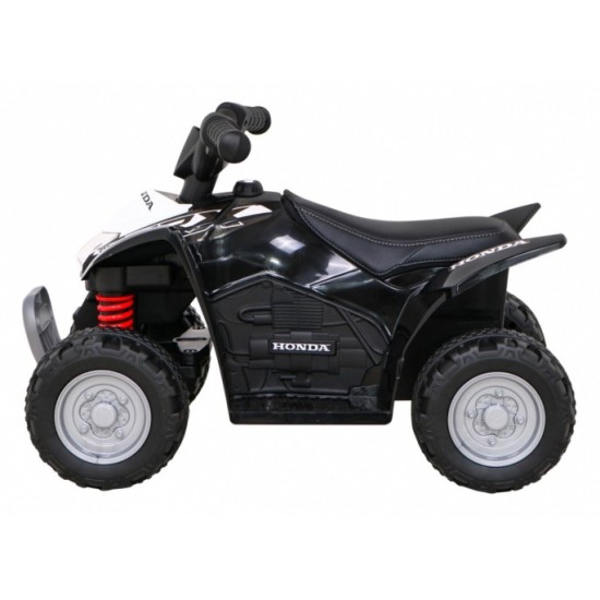 JOKO Elektrická Štvorkolka Honda 250X TRX, kožené sedadlo, odpružené kolesá, čierna