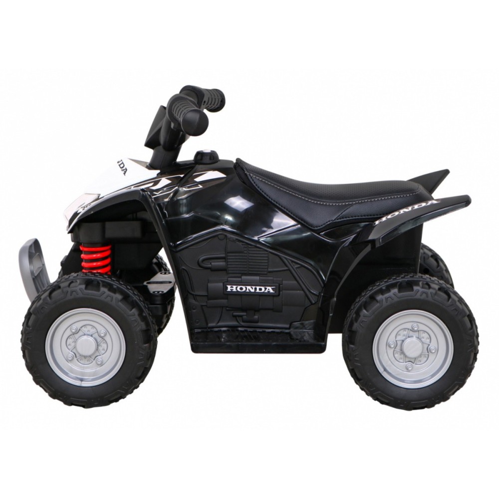 JOKO Elektrická Štvorkolka Honda 250X TRX, kožené sedadlo, odpružené kolesá, čierna