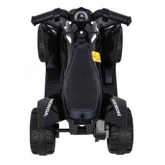 JOKO Elektrická Štvorkolka Honda 250X TRX, kožené sedadlo, odpružené kolesá, čierna