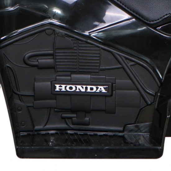 JOKO Elektrická Štvorkolka Honda 250X TRX, kožené sedadlo, odpružené kolesá, čierna