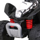 JOKO Elektrická Štvorkolka Honda 250X TRX, kožené sedadlo, odpružené kolesá, čierna