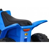 JOKO Elektrická Štvorkolka Honda 250X TRX, kožené sedadlo, odpružené kolesá, modrá