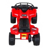 JOKO Elektrická Štvorkolka Storm, motor 25W, MP3 a USB vstup + LED svetlo, červená