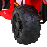 JOKO Elektrická Štvorkolka Storm, motor 25W, MP3 a USB vstup + LED svetlo, červená