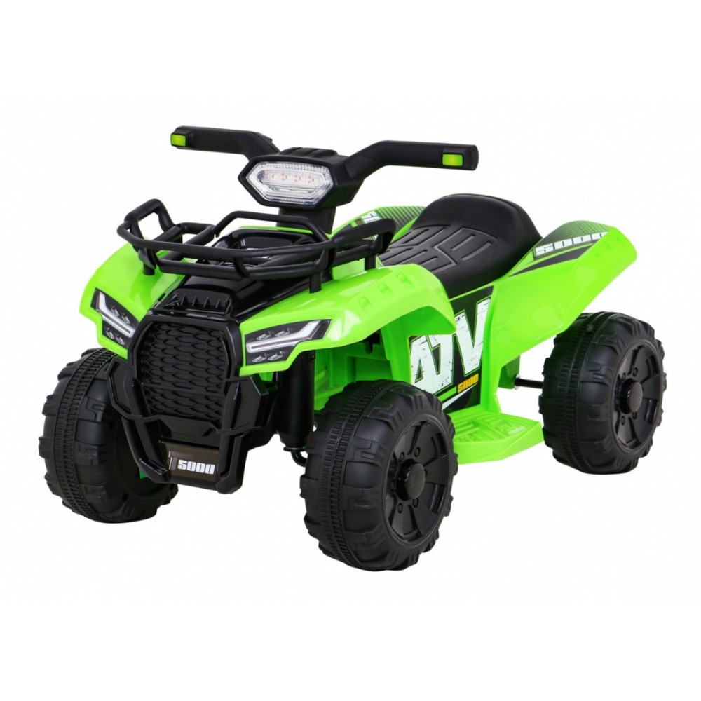 JOKO Elektrická Štvorkolka Storm, motor 25W, MP3 a USB vstup + LED svetlo, zelená