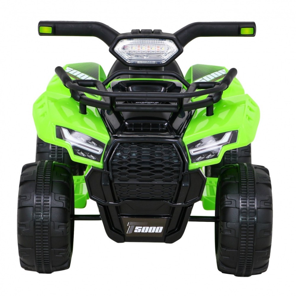 JOKO Elektrická Štvorkolka Storm, motor 25W, MP3 a USB vstup + LED svetlo, zelená