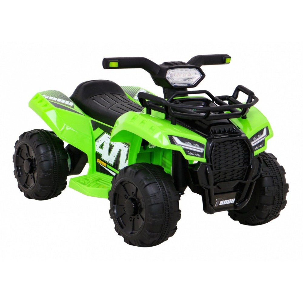JOKO Elektrická Štvorkolka Storm, motor 25W, MP3 a USB vstup + LED svetlo, zelená