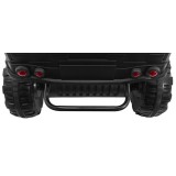 JOKO Veľká Elektrická štvorkolka 4x4 XL ATV s Diaľkovým ovládaním, kožené sedadlo, penové kolesá, rádio, USB, čierna