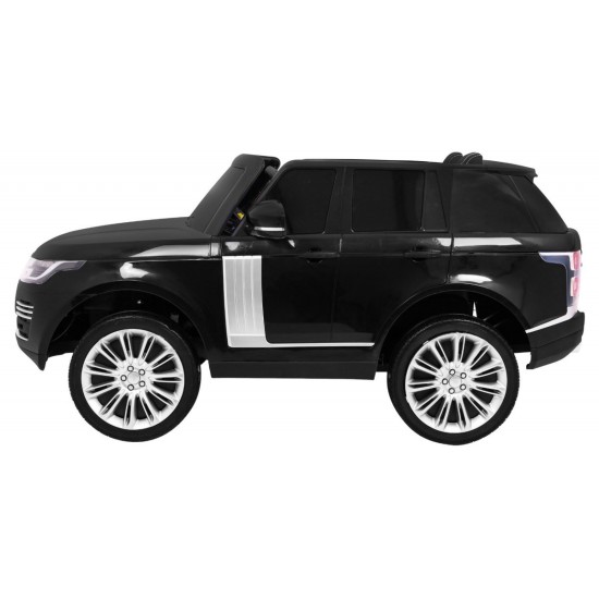 JOKO Elektrické autíčko Range Rover 4x4 HSE, Lakované, Dvojmiestne, Penové kolesá, kožené sedadlo, FM rádio, nosnosť 50kg, odpru