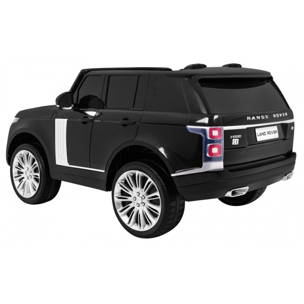 JOKO Elektrické autíčko Range Rover 4x4 HSE, Lakované, Dvojmiestne, Penové kolesá, kožené sedadlo, FM rádio, nosnosť 50kg, odpru