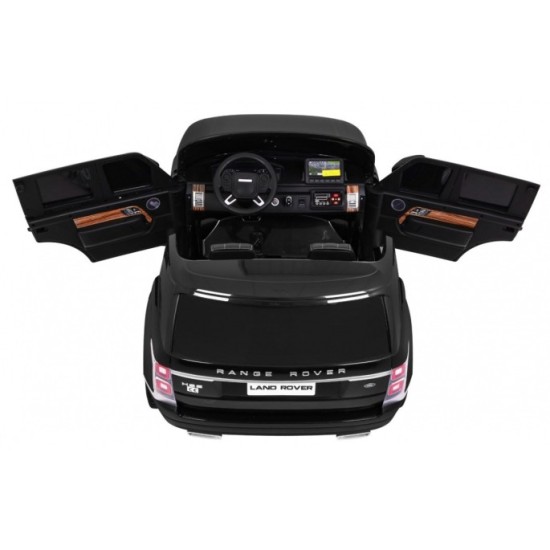 JOKO Elektrické autíčko Range Rover 4x4 HSE, Lakované, Dvojmiestne, Penové kolesá, kožené sedadlo, FM rádio, nosnosť 50kg, odpru