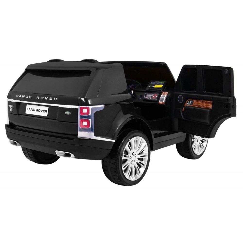 JOKO Elektrické autíčko Range Rover 4x4 HSE, Lakované, Dvojmiestne, Penové kolesá, kožené sedadlo, FM rádio, nosnosť 50kg, odpru