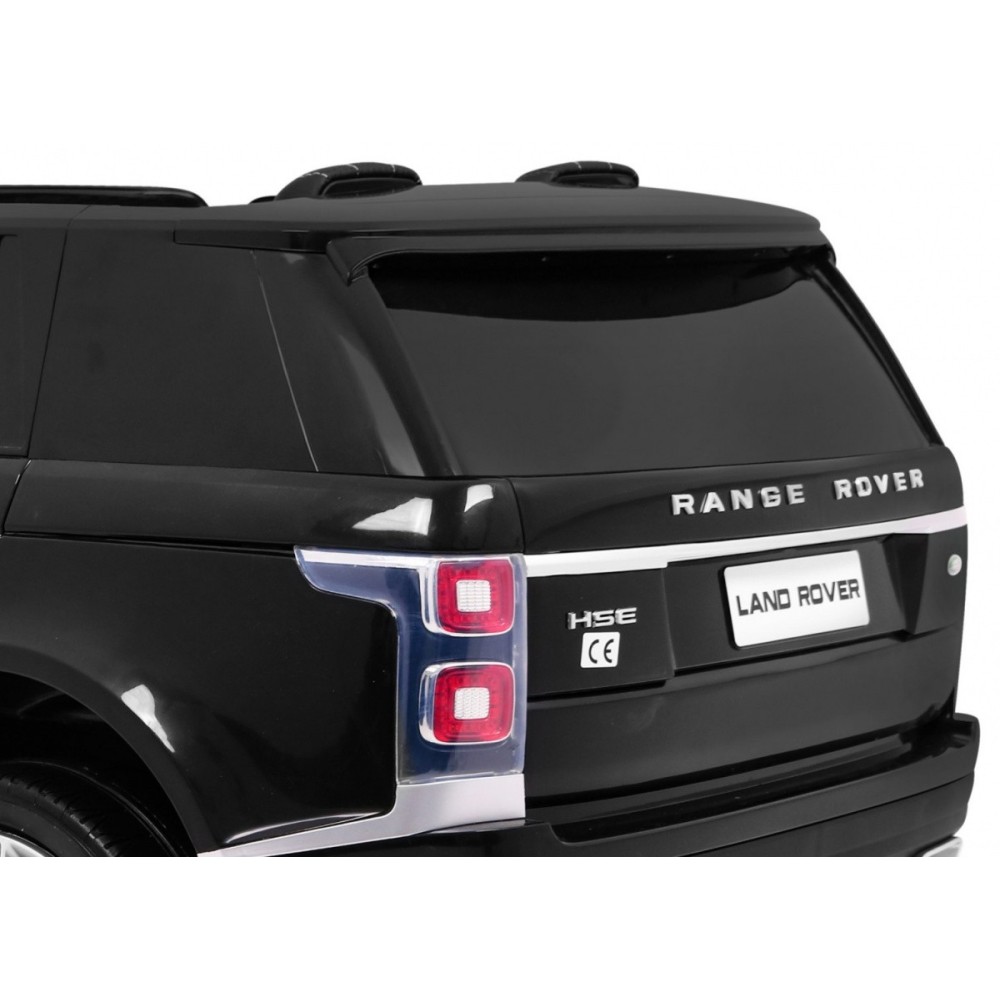JOKO Elektrické autíčko Range Rover 4x4 HSE, Lakované, Dvojmiestne, Penové kolesá, kožené sedadlo, FM rádio, nosnosť 50kg, odpru