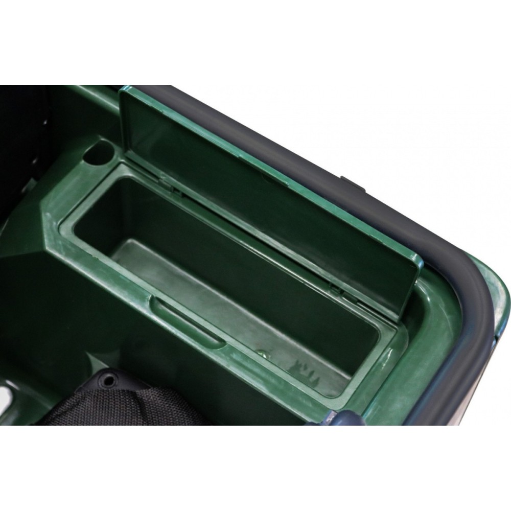 JOKO Elektrické autíčko Retro Vojenský Jeep 4x4, 3 miestny, nosnosť 60kg, kožené sedadlo, penové kolesá, zelené