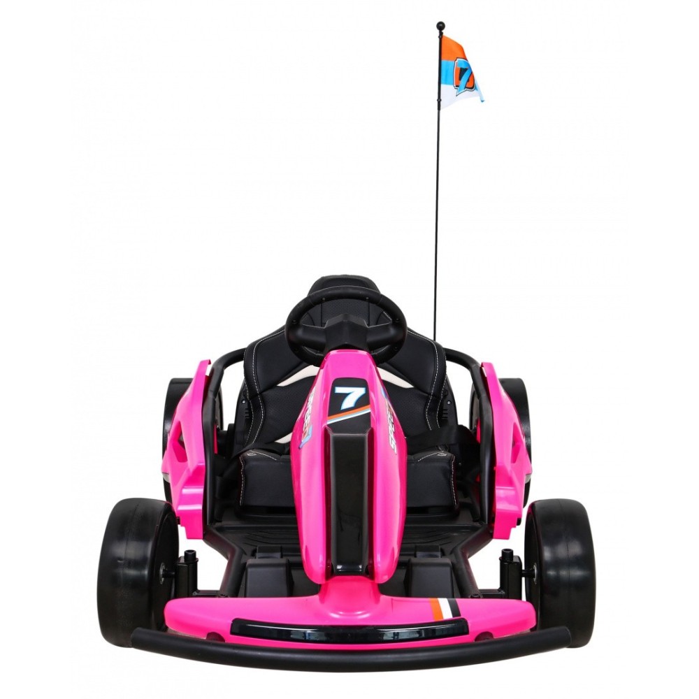 JOKO Elektrické autíčko, Elektrická Formula, Funkcia DRIFTU, 2 x 150W, 24V, Nosnosť 60kg, ružová