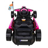JOKO Elektrické autíčko, Elektrická Formula, Funkcia DRIFTU, 2 x 150W, 24V, Nosnosť 60kg, ružová