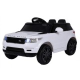 JOKO Elektrické autíčko Star Run RANGE s diaľkovým ovládaním 2,4Ghz, odpružené kolesá, koberček, USB, MP3, biele