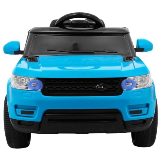 JOKO Elektrické autíčko Star Run RANGE, s diaľkovým ovládaním, odpružené, plastové kolesá, USB, MP3, modré