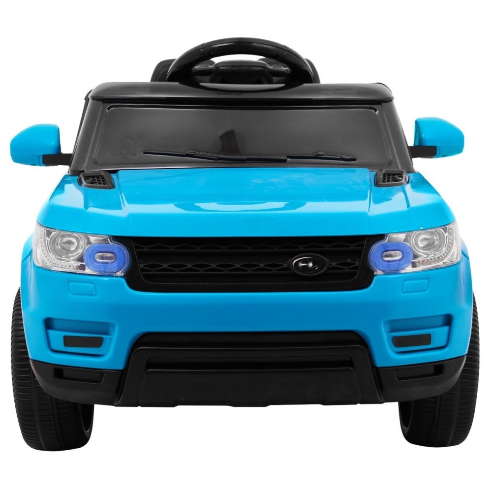 JOKO Elektrické autíčko Star Run RANGE, s diaľkovým ovládaním, odpružené, plastové kolesá, USB, MP3, modré