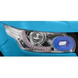 JOKO Elektrické autíčko Star Run RANGE, s diaľkovým ovládaním, odpružené, plastové kolesá, USB, MP3, modré