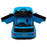 JOKO Elektrické autíčko Star Run RANGE, s diaľkovým ovládaním, odpružené, plastové kolesá, USB, MP3, modré