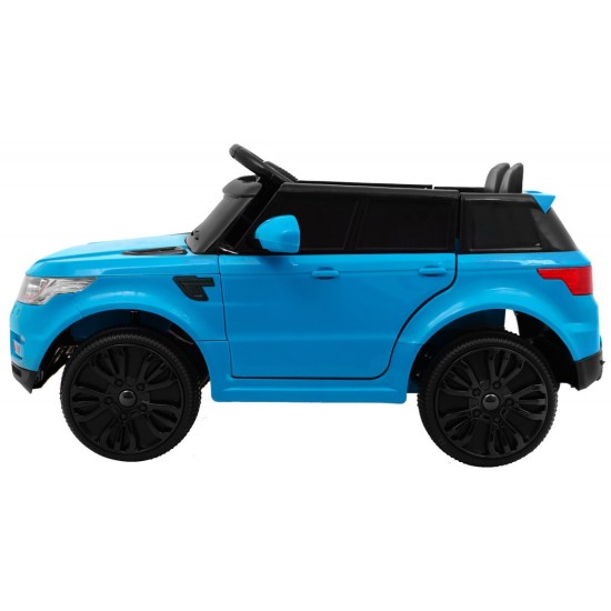 JOKO Elektrické autíčko Star Run RANGE, s diaľkovým ovládaním, odpružené, plastové kolesá, USB, MP3, modré