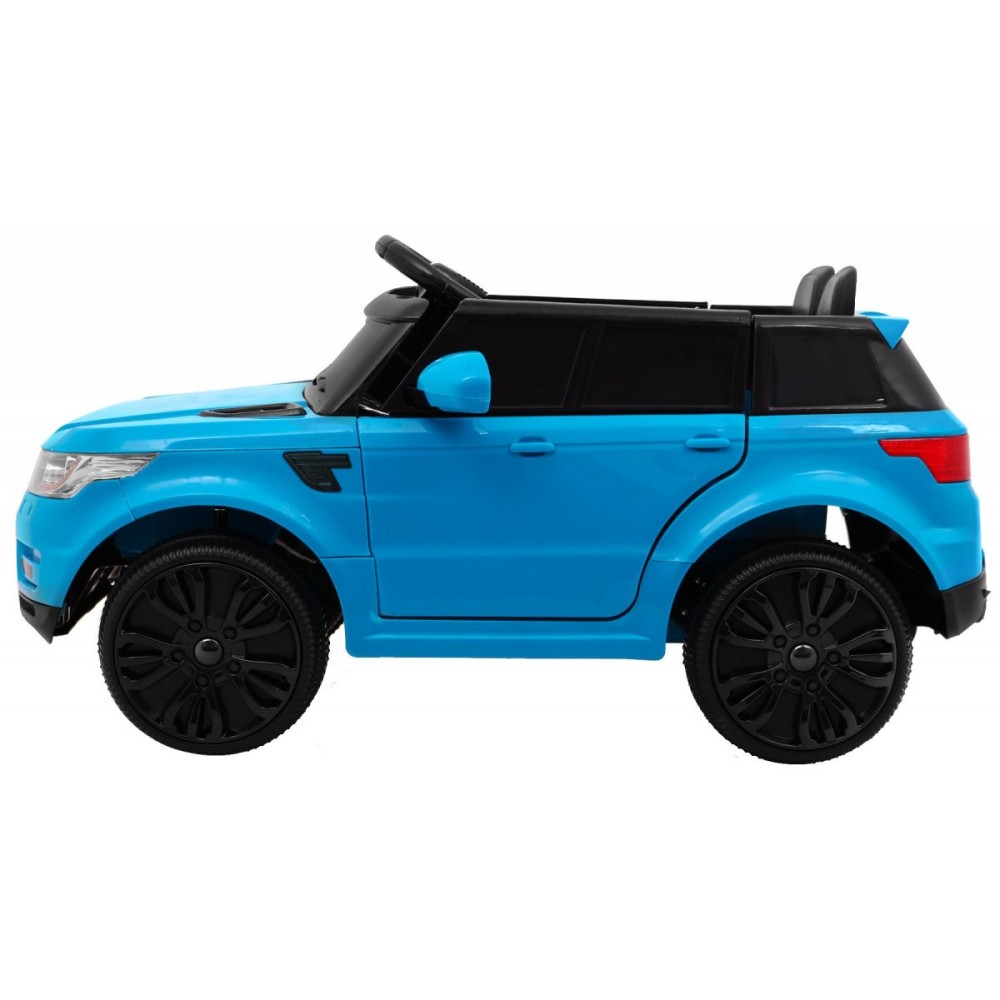 JOKO Elektrické autíčko Star Run RANGE, s diaľkovým ovládaním, odpružené, plastové kolesá, USB, MP3, modré