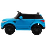 JOKO Elektrické autíčko Star Run RANGE, s diaľkovým ovládaním, odpružené, plastové kolesá, USB, MP3, modré