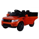 JOKO Elektrické autíčko Star Run RANGE, s diaľkovým ovládaním, odpružené, plastové kolesá, USB, MP3, oranžové