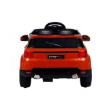JOKO Elektrické autíčko Star Run RANGE, s diaľkovým ovládaním, odpružené, plastové kolesá, USB, MP3, oranžové