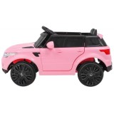 JOKO Elektrické autíčko Star Run RANGE s diaľkovým ovládaním 2,4Ghz, odpružené kolesá, koberček, USB, MP3, ružové