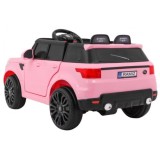 JOKO Elektrické autíčko Star Run RANGE s diaľkovým ovládaním 2,4Ghz, odpružené kolesá, koberček, USB, MP3, ružové