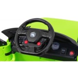JOKO Elektrické autíčko Star Run RANGE s diaľkovým ovládaním 2,4Ghz, odpružené kolesá, koberček, USB, MP3, zelené