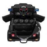 JOKO Elektrické autíčko JEEP 4x4 Terénny, penové kolesá, kožené sedadlo, USB, MP3, diaľkové ovládanie, čierne