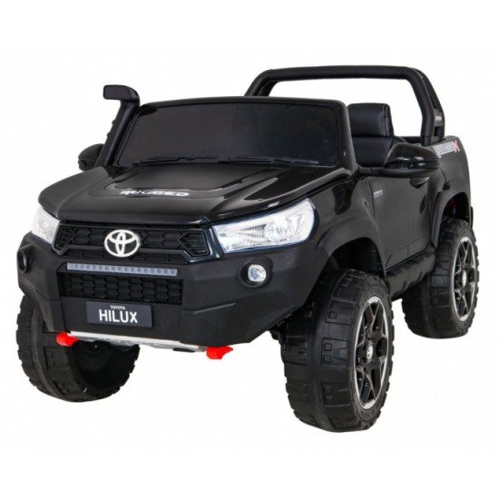 JOKO Elektrické autíčko Toyota Hillux 4x4, penové kolesá, Dvojmiestne kožené sedadlo, FM rádio, nosnosť 50kg, otvárací kufor, či