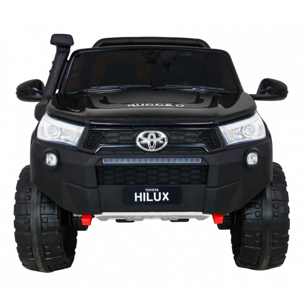 JOKO Elektrické autíčko Toyota Hillux 4x4, penové kolesá, Dvojmiestne kožené sedadlo, FM rádio, nosnosť 50kg, otvárací kufor, či